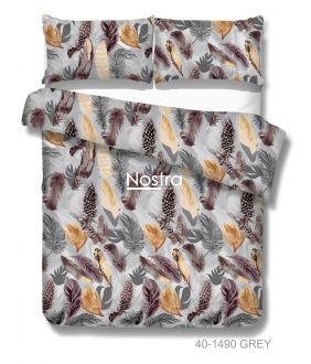 Polycotton bedding set ABSTRACT 40-1490-GREY