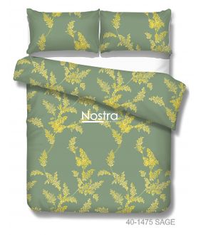 Cotton bedding set DAKODA 40-1475-SAGE 40-1475-SAGE