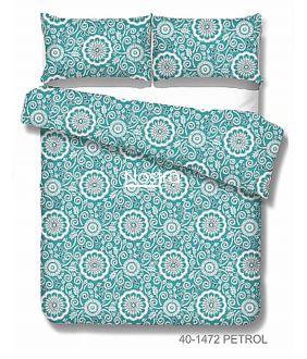 Cotton bedding set DULCE 40-1472-PETROL 40-1472-PETROL