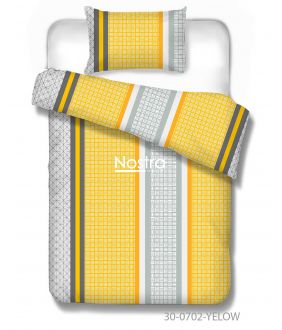 Cotton bedding set DAYLIN 30-0702-YELLOW 30-0702-YELLOW