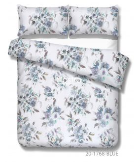 Cotton bedding set DANNI 20-1768-BLUE 20-1768-BLUE