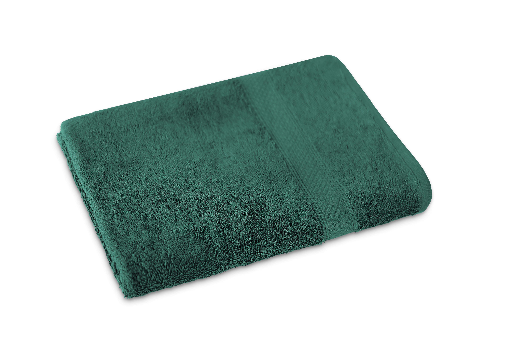 dark green towels